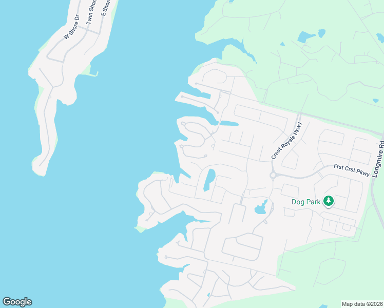 map of restaurants, bars, coffee shops, grocery stores, and more near 12500 Pebble View Drive in Conroe
