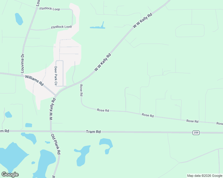 map of restaurants, bars, coffee shops, grocery stores, and more near 9466 Rose Road in Tallahassee