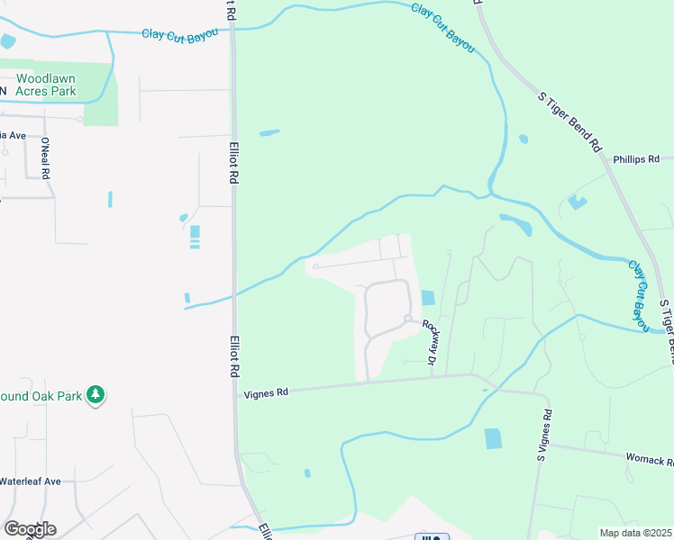 map of restaurants, bars, coffee shops, grocery stores, and more near 18202 Vis-A-Vis Avenue in Baton Rouge