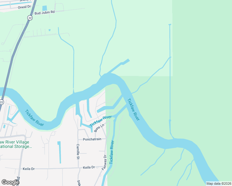 map of restaurants, bars, coffee shops, grocery stores, and more near 33075 Rivergate Circle in Springfield