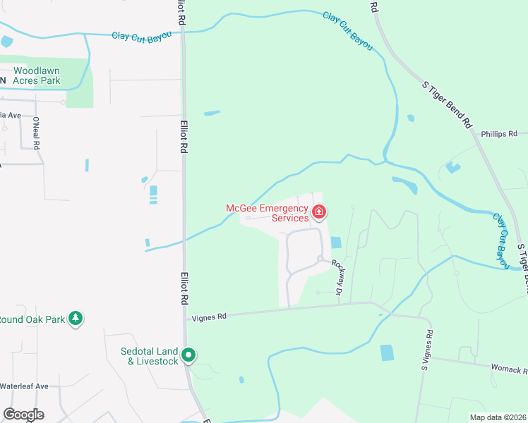 map of restaurants, bars, coffee shops, grocery stores, and more near 18213 Vis-A-Vis Avenue in Baton Rouge