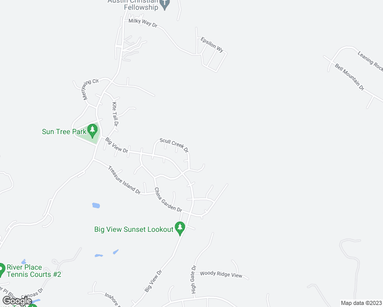 map of restaurants, bars, coffee shops, grocery stores, and more near 10024 Scull Creek Drive in Austin