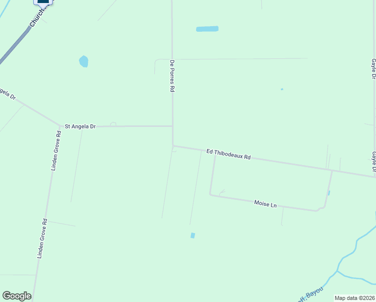 map of restaurants, bars, coffee shops, grocery stores, and more near 100-140 De Porres Road in Church Point