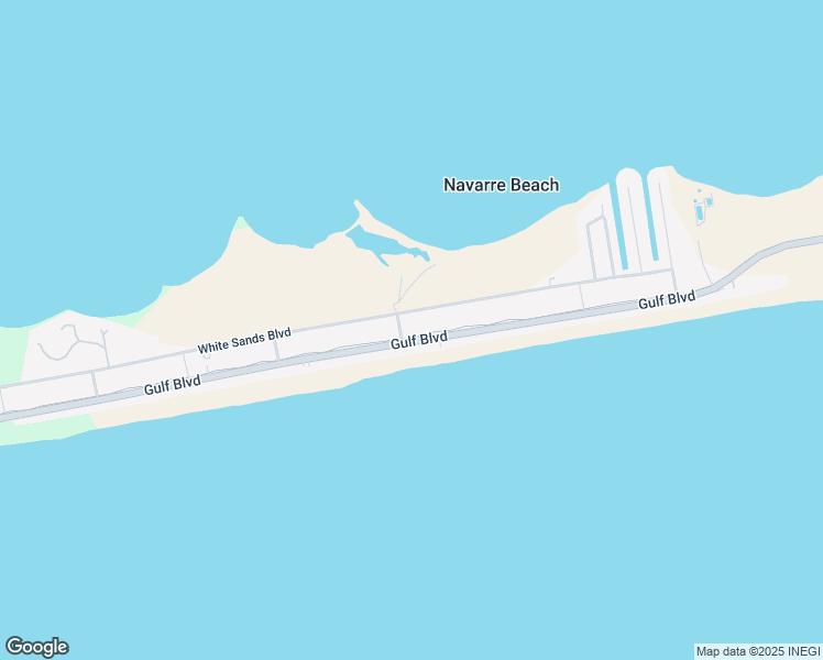 map of restaurants, bars, coffee shops, grocery stores, and more near 7956 Gulf Boulevard in Navarre