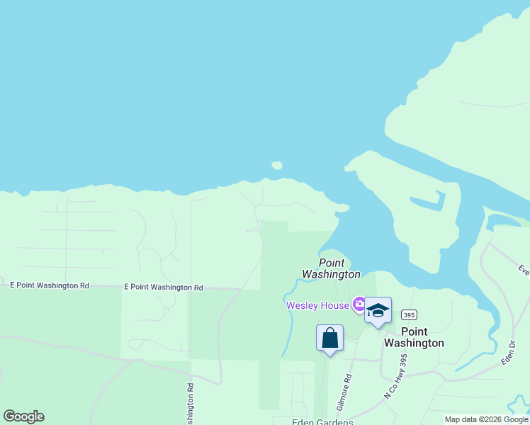 map of restaurants, bars, coffee shops, grocery stores, and more near 20 East Shallows Drive in Santa Rosa Beach