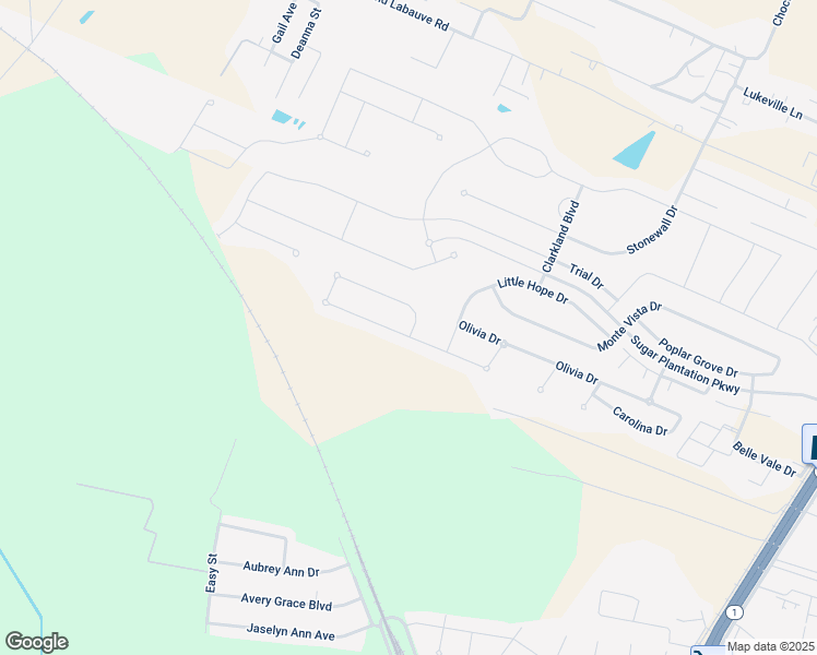 map of restaurants, bars, coffee shops, grocery stores, and more near 4426 Belle Vue Drive in Addis