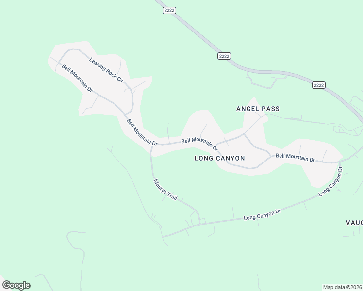 map of restaurants, bars, coffee shops, grocery stores, and more near 8813 Bell Mountain Drive in Austin