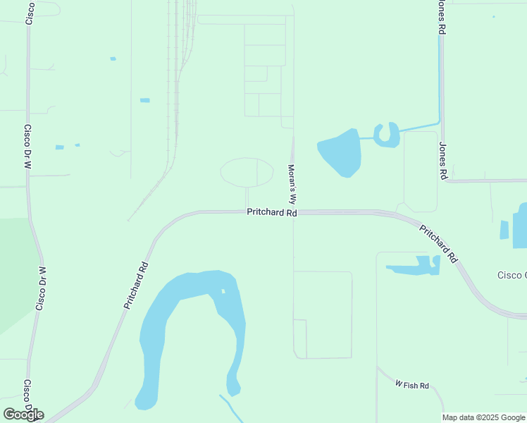 map of restaurants, bars, coffee shops, grocery stores, and more near 9987 Pritchard Road in Jacksonville