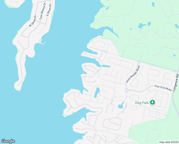 map of restaurants, bars, coffee shops, grocery stores, and more near 12386 Pebble View Drive in Conroe