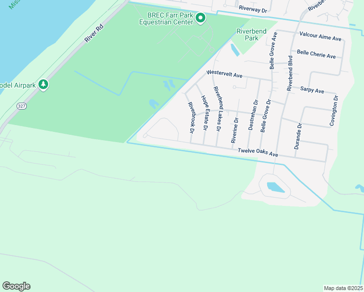 map of restaurants, bars, coffee shops, grocery stores, and more near 3705 Twelve Oaks Avenue in Baton Rouge