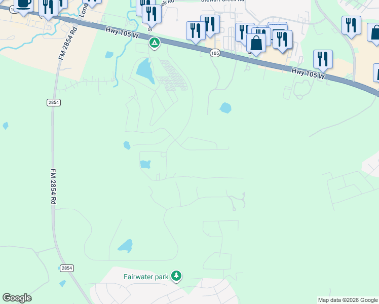 map of restaurants, bars, coffee shops, grocery stores, and more near 550 Club Drive in Montgomery
