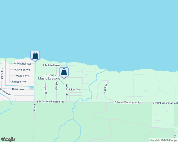 map of restaurants, bars, coffee shops, grocery stores, and more near 107 Silverleaf Lane in Santa Rosa Beach