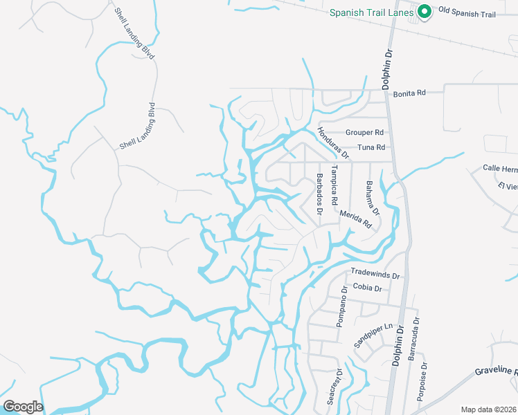 map of restaurants, bars, coffee shops, grocery stores, and more near 3517 Marlin Cove in Gautier