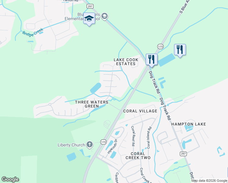 map of restaurants, bars, coffee shops, grocery stores, and more near 42 Assana Court in Pensacola