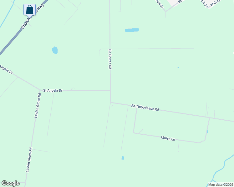 map of restaurants, bars, coffee shops, grocery stores, and more near 1438 Ed Thibodeaux Road in Church Point