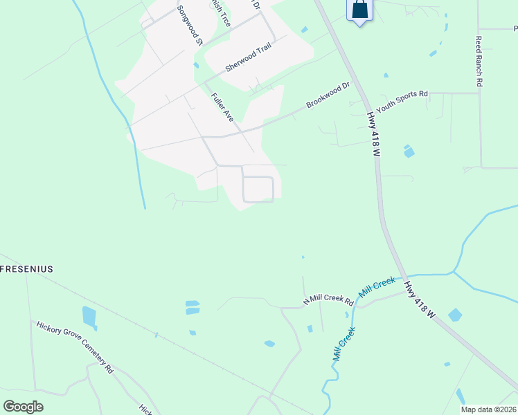 map of restaurants, bars, coffee shops, grocery stores, and more near 1075 Magnolia Trace in Silsbee
