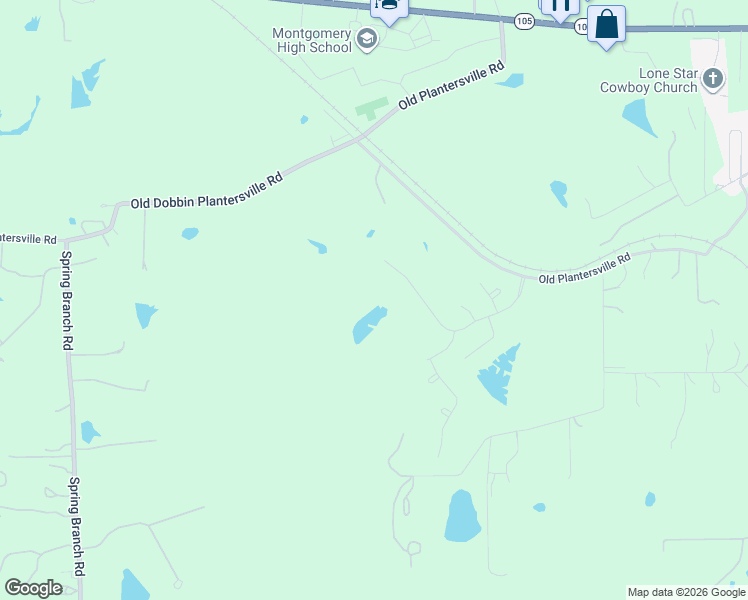 map of restaurants, bars, coffee shops, grocery stores, and more near 11900 Womack Cemetery Road in Montgomery