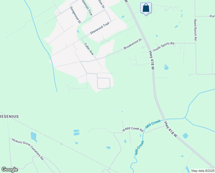 map of restaurants, bars, coffee shops, grocery stores, and more near 1075 Magnolia Trace in Silsbee