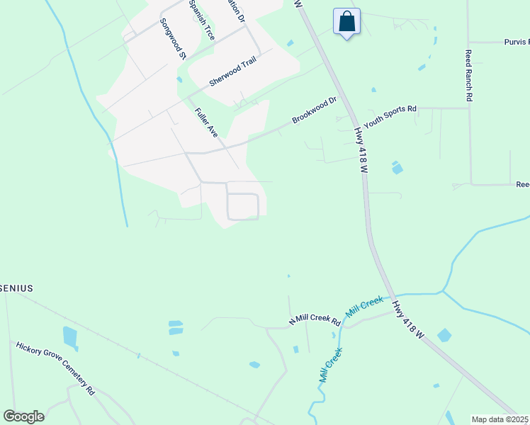 map of restaurants, bars, coffee shops, grocery stores, and more near 965 Magnolia Trace in Silsbee
