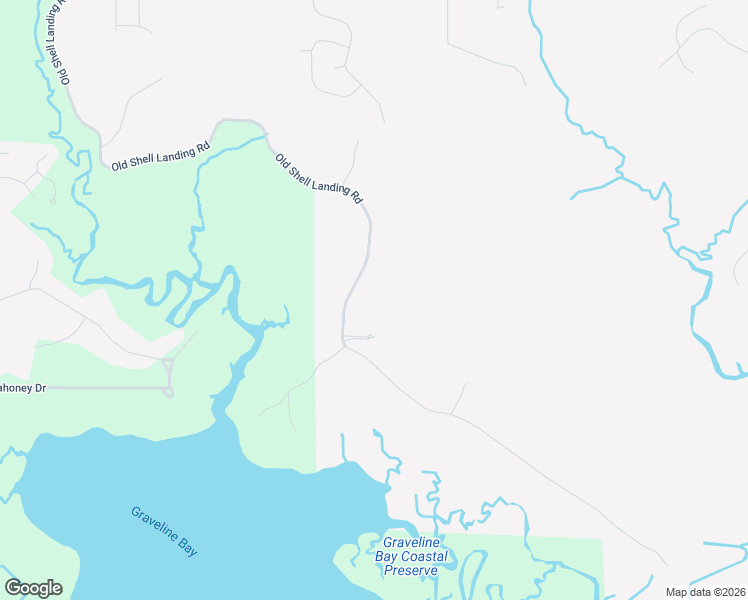 map of restaurants, bars, coffee shops, grocery stores, and more near 2600 Old Shell Landing Road in Ocean Springs