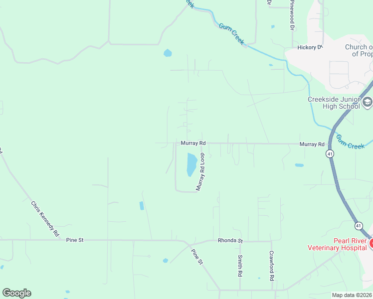 map of restaurants, bars, coffee shops, grocery stores, and more near 37250 Murray Road in Pearl River