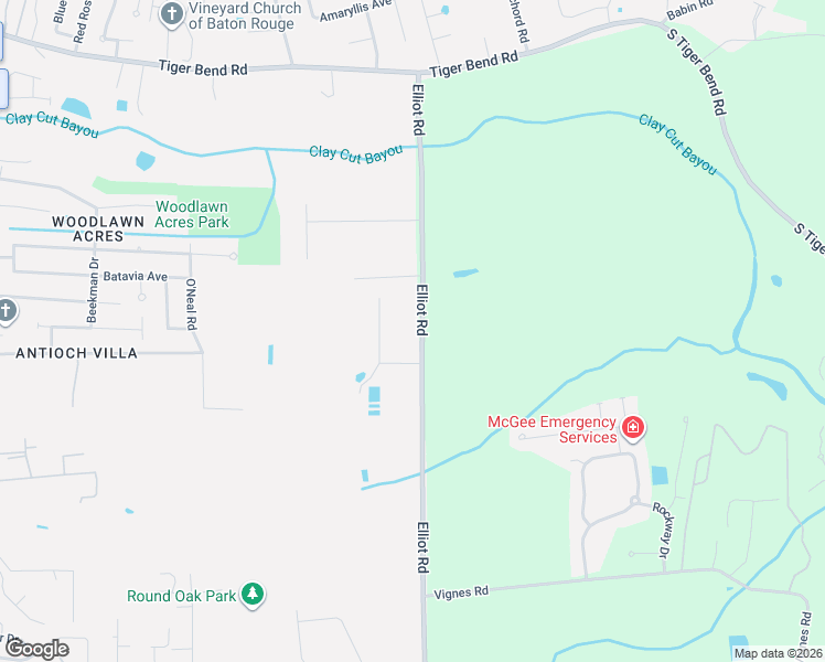 map of restaurants, bars, coffee shops, grocery stores, and more near 8049 Hendrick Drive in Baton Rouge