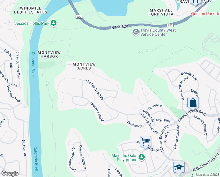 map of restaurants, bars, coffee shops, grocery stores, and more near 3304 Summer Canyon Drive in Austin