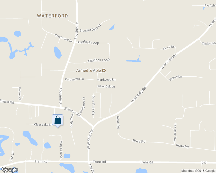 map of restaurants, bars, coffee shops, grocery stores, and more near 9044 Silver Oak Lane in Tallahassee