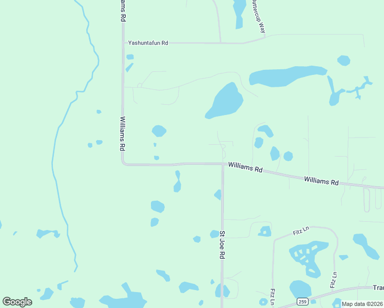 map of restaurants, bars, coffee shops, grocery stores, and more near 5851 Williams Road in Tallahassee