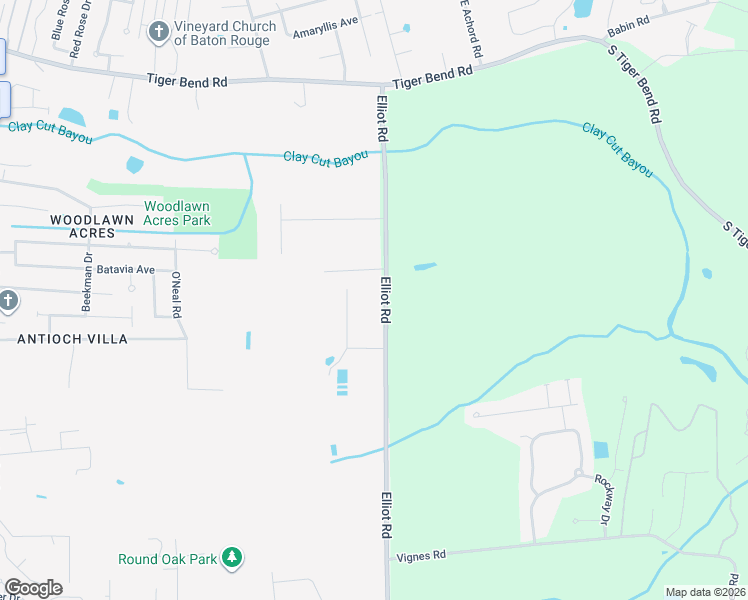 map of restaurants, bars, coffee shops, grocery stores, and more near 8049 Hendrick Drive in Baton Rouge