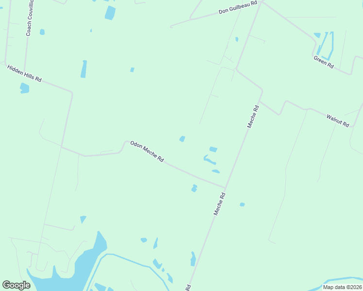 map of restaurants, bars, coffee shops, grocery stores, and more near 449 Odon Meche Road in Arnaudville