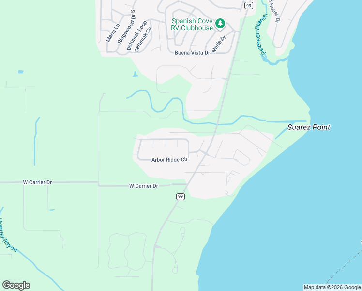 map of restaurants, bars, coffee shops, grocery stores, and more near 33091-33143 Arbor Ridge Circle in Lillian