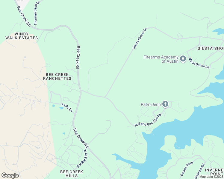 map of restaurants, bars, coffee shops, grocery stores, and more near 20325 Rod and Gun Club Road in Spicewood