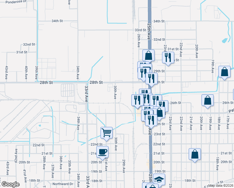 map of restaurants, bars, coffee shops, grocery stores, and more near in Gulfport