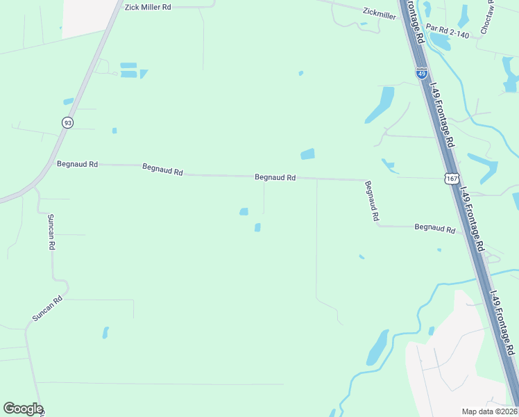 map of restaurants, bars, coffee shops, grocery stores, and more near 526 Begnaud Road in Sunset