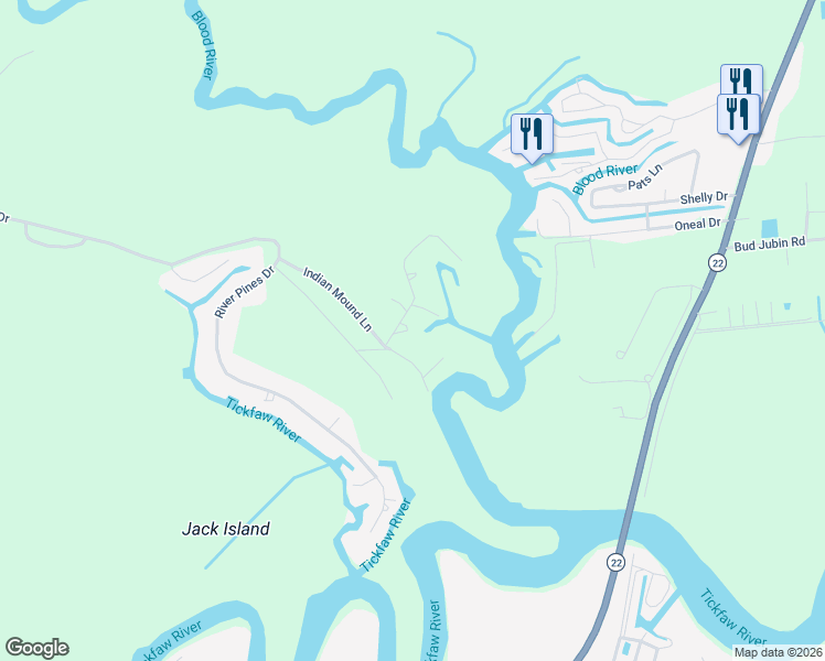 map of restaurants, bars, coffee shops, grocery stores, and more near 21614 Rosemound Lane in Springfield