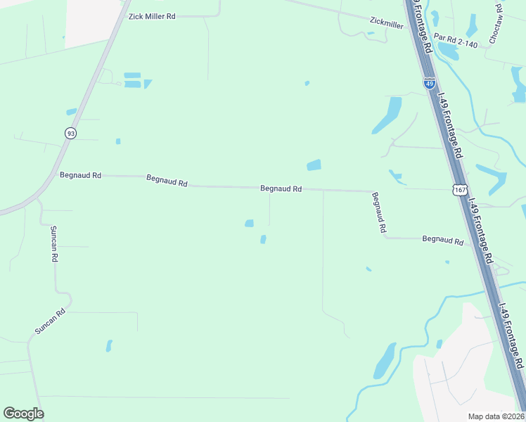 map of restaurants, bars, coffee shops, grocery stores, and more near 526 Begnaud Road in Sunset