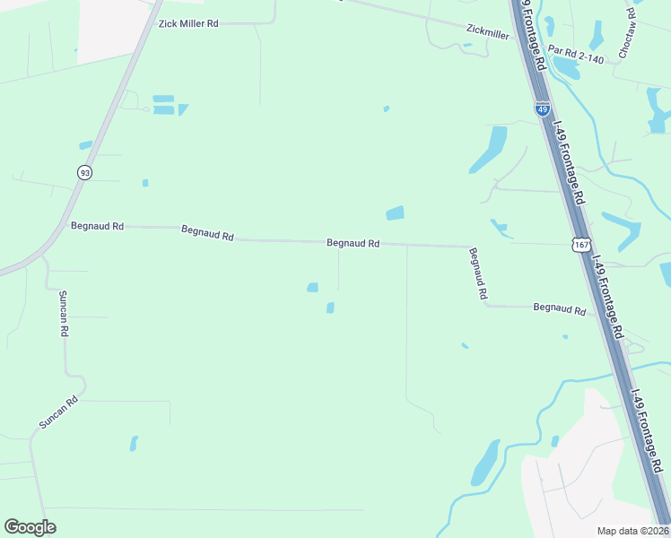 map of restaurants, bars, coffee shops, grocery stores, and more near 526 Begnaud Road in Sunset