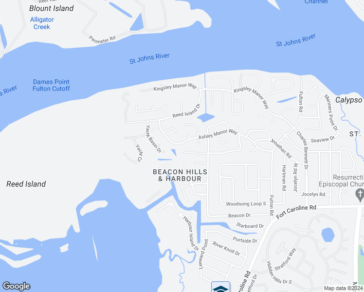 map of restaurants, bars, coffee shops, grocery stores, and more near 11336 Ashley Manor Way in Jacksonville