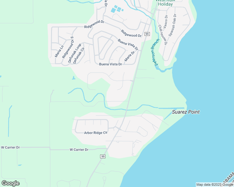 map of restaurants, bars, coffee shops, grocery stores, and more near 10940 S Pickens Ave in Lillian