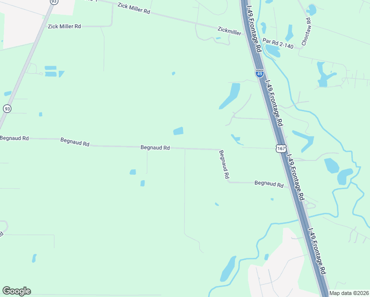 map of restaurants, bars, coffee shops, grocery stores, and more near 123 Begnaud Road in Sunset