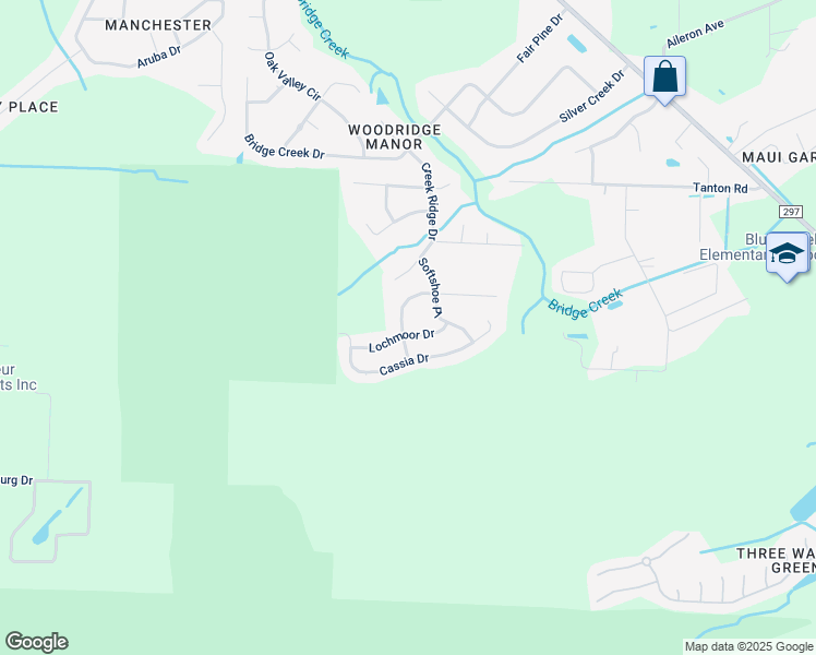 map of restaurants, bars, coffee shops, grocery stores, and more near 3081 Myrshine Drive in Pensacola