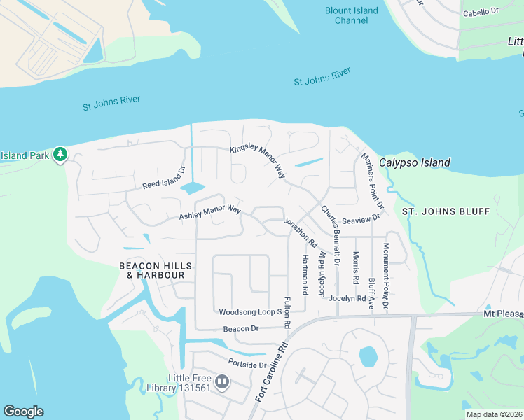 map of restaurants, bars, coffee shops, grocery stores, and more near 11522 Kelvyn Grove Place in Jacksonville