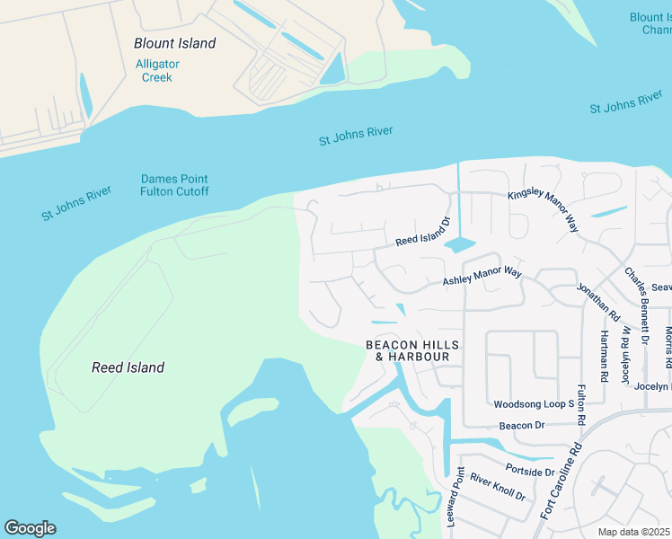 map of restaurants, bars, coffee shops, grocery stores, and more near 11264 Reed Island Drive in Jacksonville