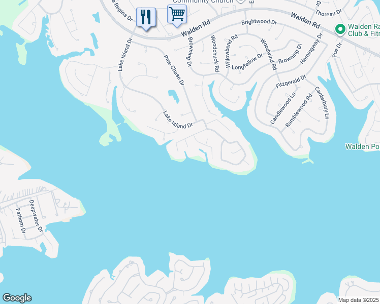 map of restaurants, bars, coffee shops, grocery stores, and more near 2806 Pine Arbor Drive in Montgomery