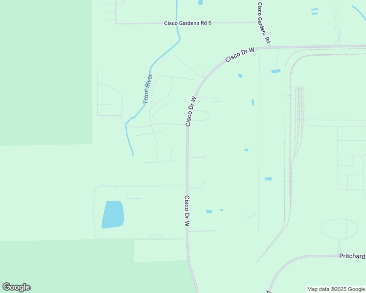 map of restaurants, bars, coffee shops, grocery stores, and more near 5260 Cisco Drive West in Jacksonville