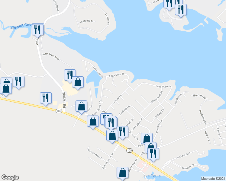 map of restaurants, bars, coffee shops, grocery stores, and more near 10914 Sharon Circle in Montgomery