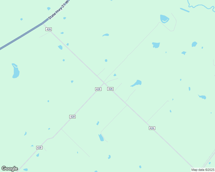 map of restaurants, bars, coffee shops, grocery stores, and more near 1220 County Road 426 in Dime Box