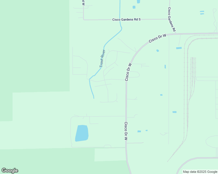 map of restaurants, bars, coffee shops, grocery stores, and more near 5260 Cisco Drive West in Jacksonville