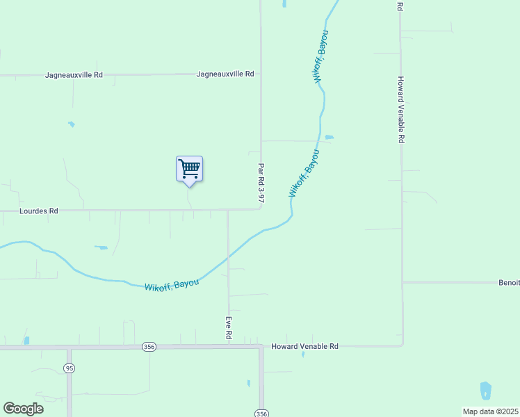 map of restaurants, bars, coffee shops, grocery stores, and more near 132 Par Road 3-97 in Church Point